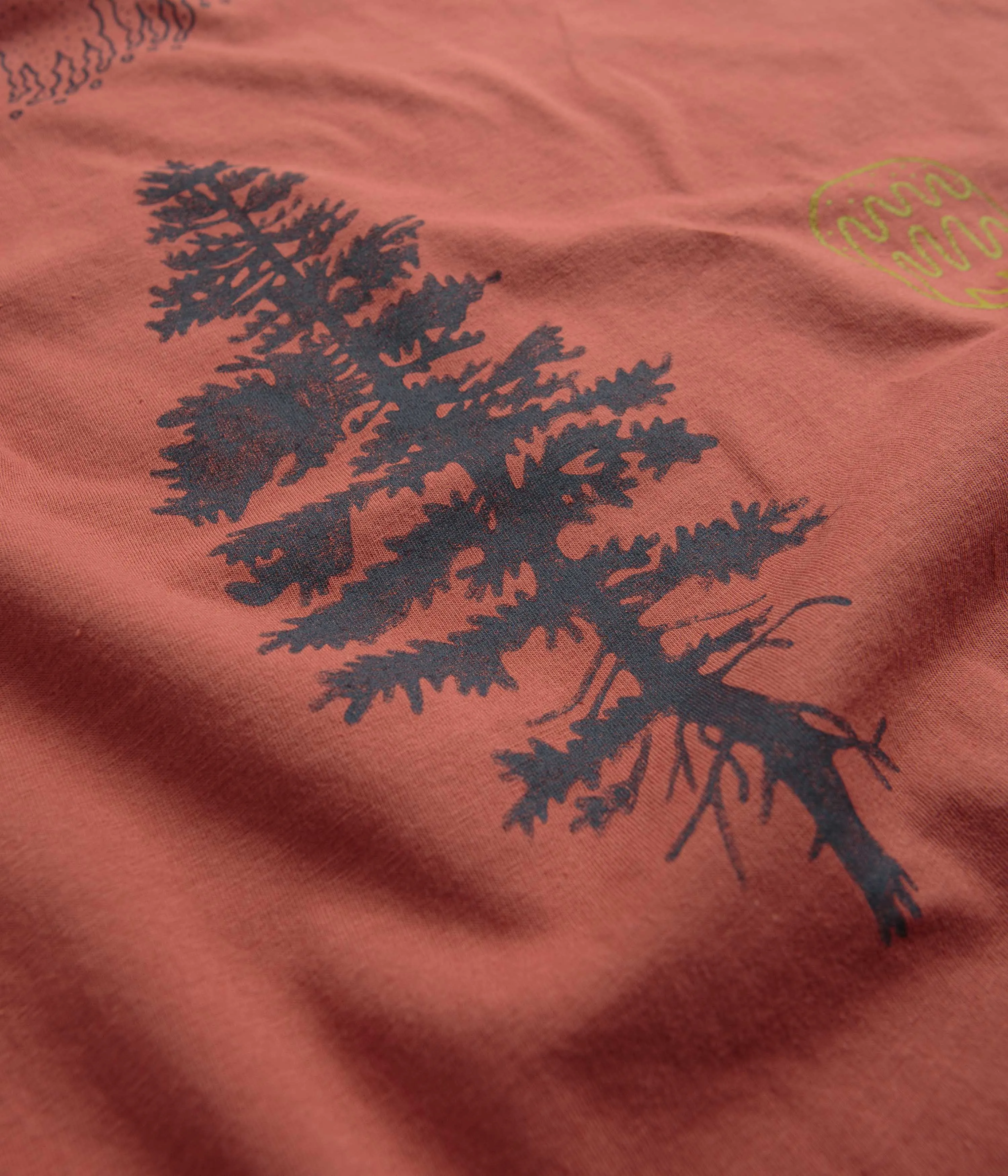 Patagonia Pyrophytes Organic T-Shirt - Burl Red