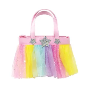 Pink Poppy Over The Rainbow Mesh Tutu Handbag