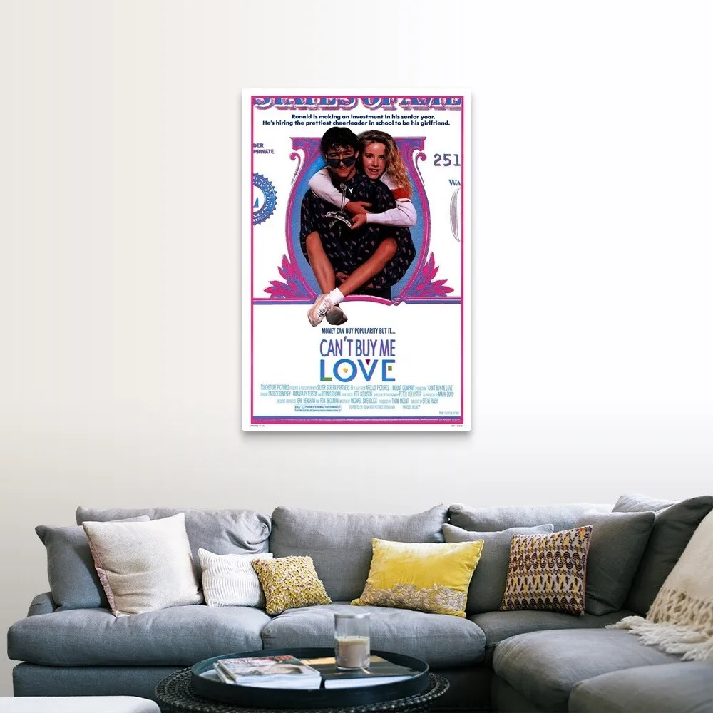 "Cant Buy Me Love (1987)" Canvas Wall Art