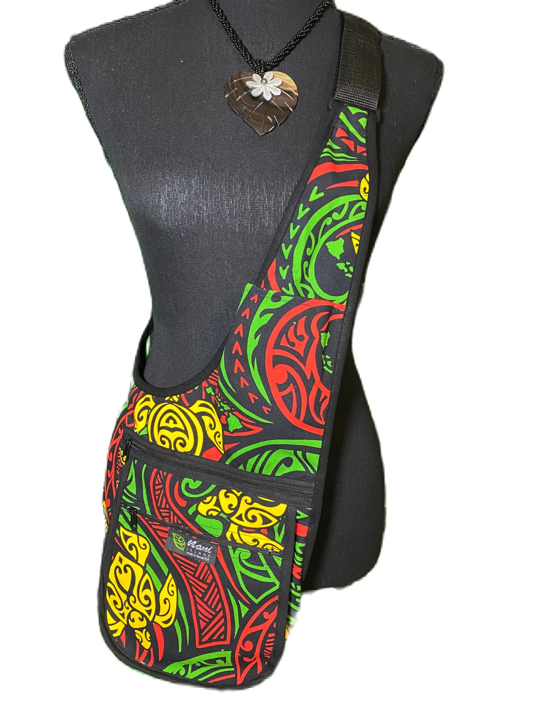 Rasta Tribal Messenger Bag