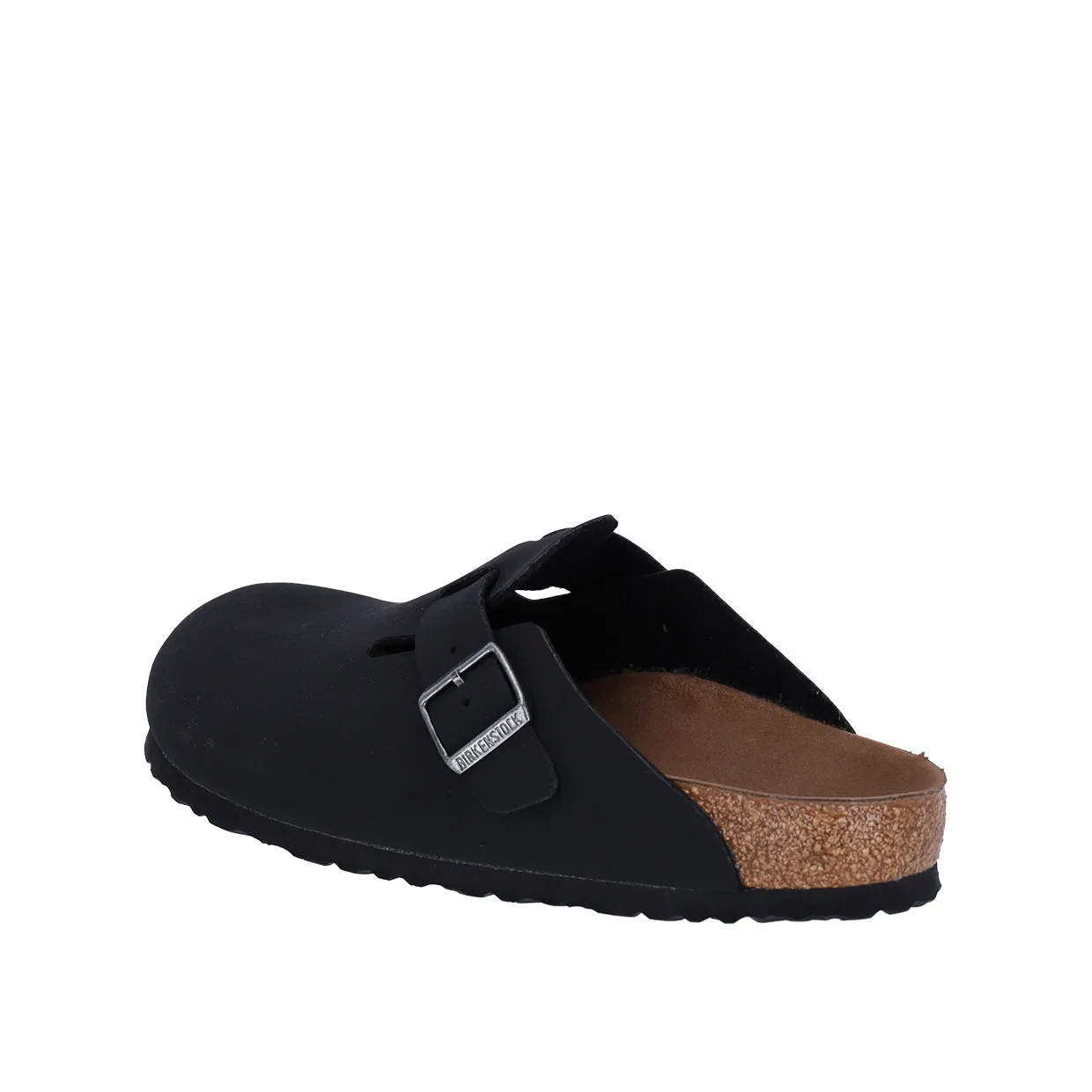 Sandali Birkenstock Boston Birko-Flor Nero