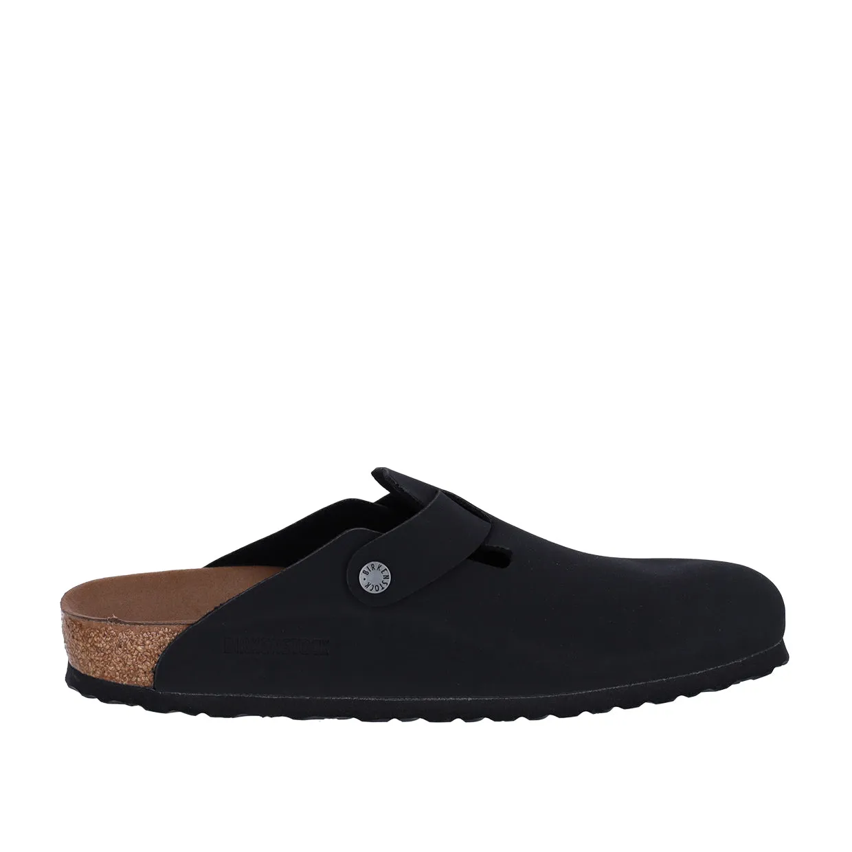 Sandali Birkenstock Boston Birko-Flor Nero