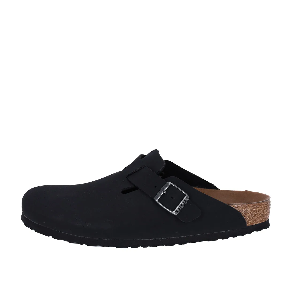 Sandali Birkenstock Boston Birko-Flor Nero