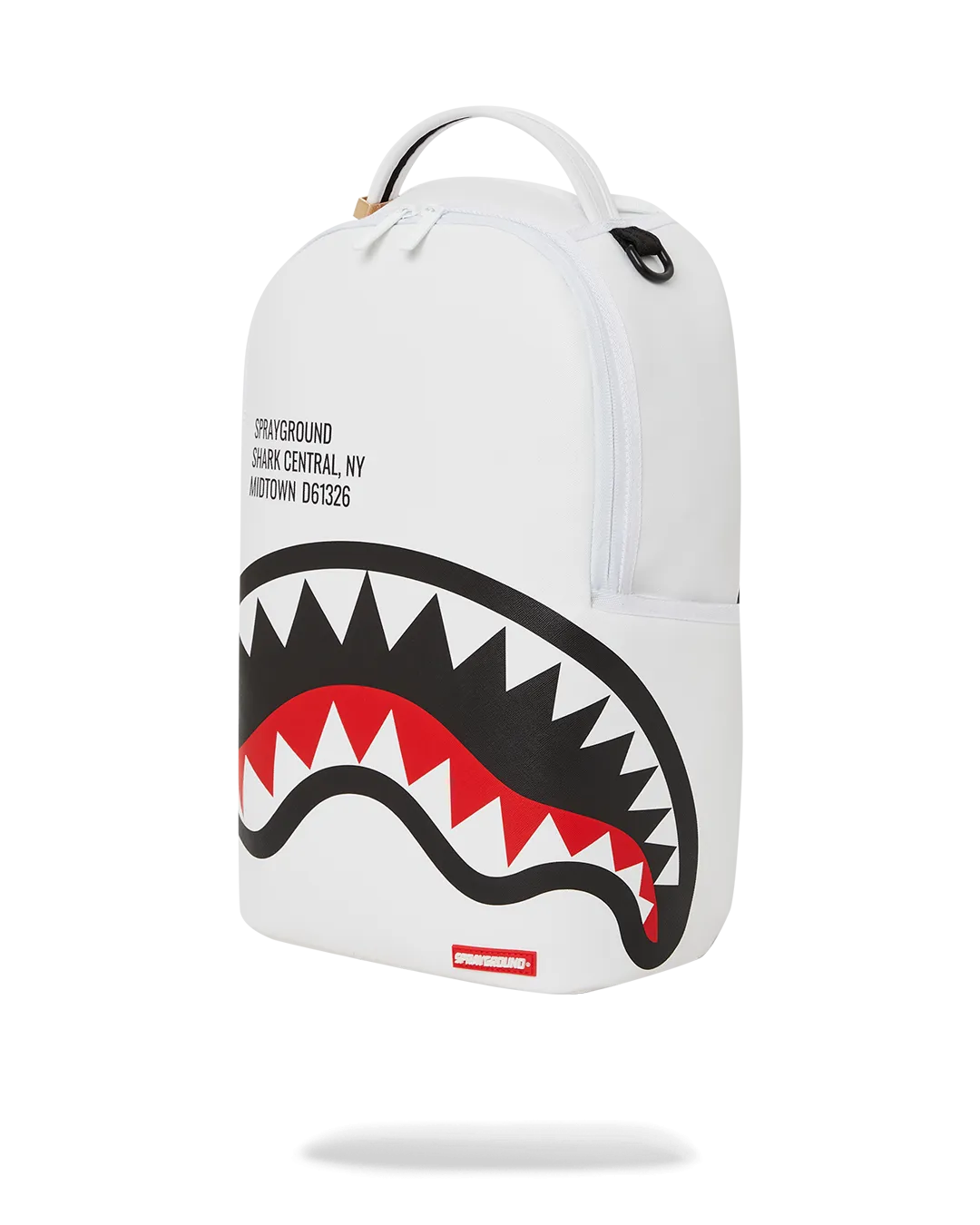 Sprayground Shark Central Backpack - White