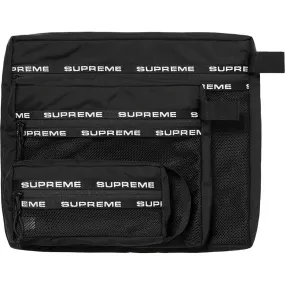 Supreme Organizer Pouch Set (Black)