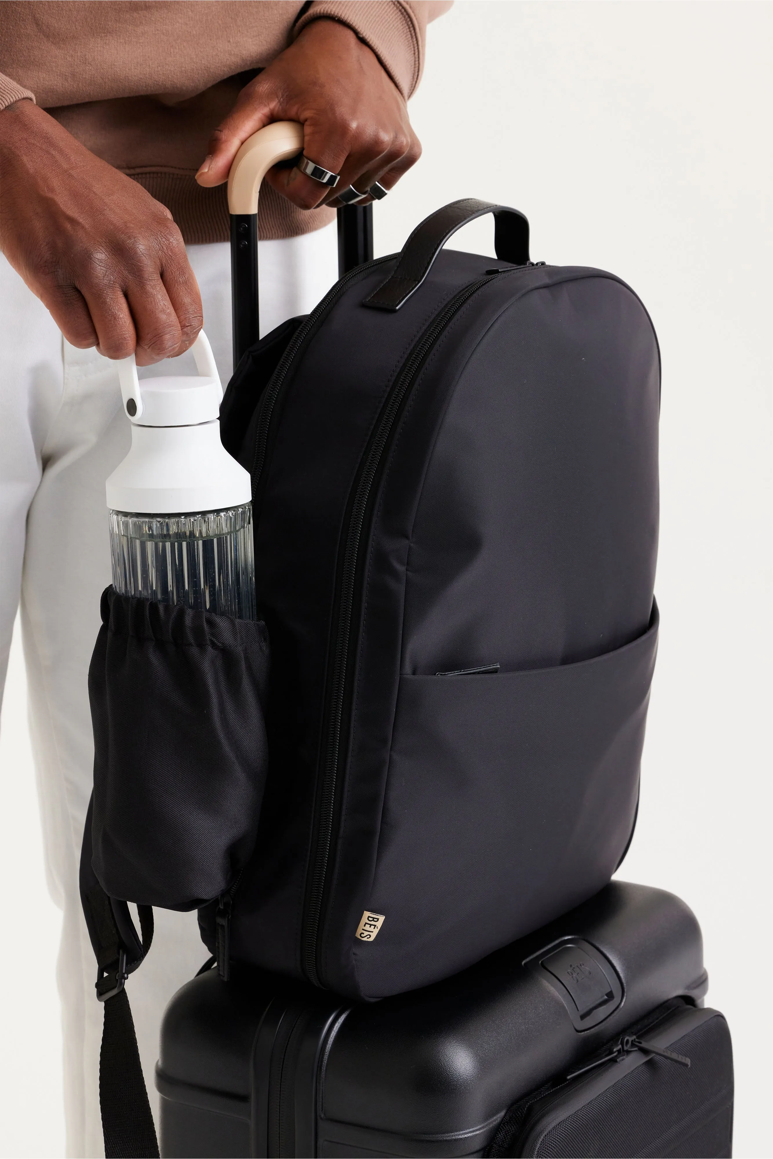 The Commuter Backpack in Black