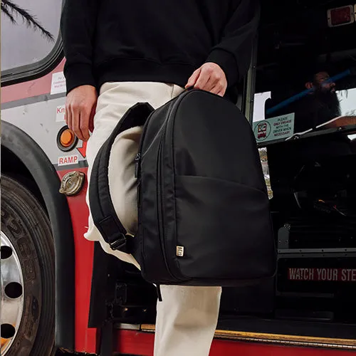 The Commuter Backpack in Black