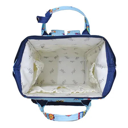 Train Print NGIL Diaper Bag/Travel Backpack