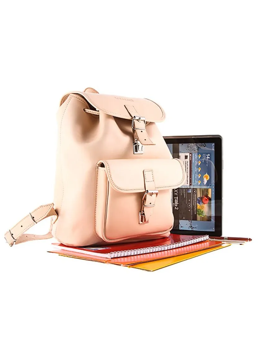 Verosoft Leather Backpack VOOC Vintage Beige | P38