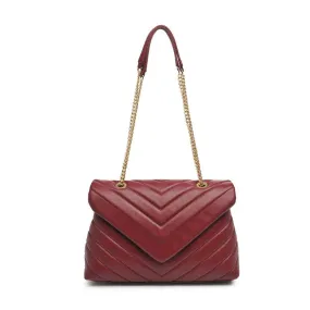 Willa Designer Bag in Merlot