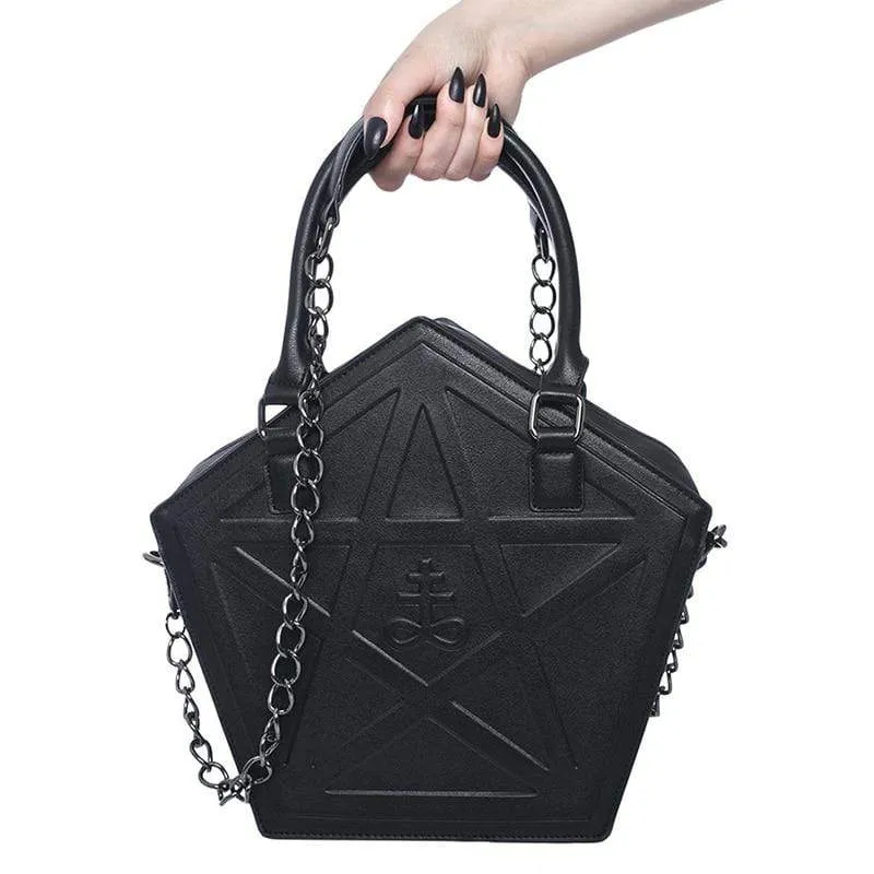 Witches Pentacle Hand / Shoulder bag